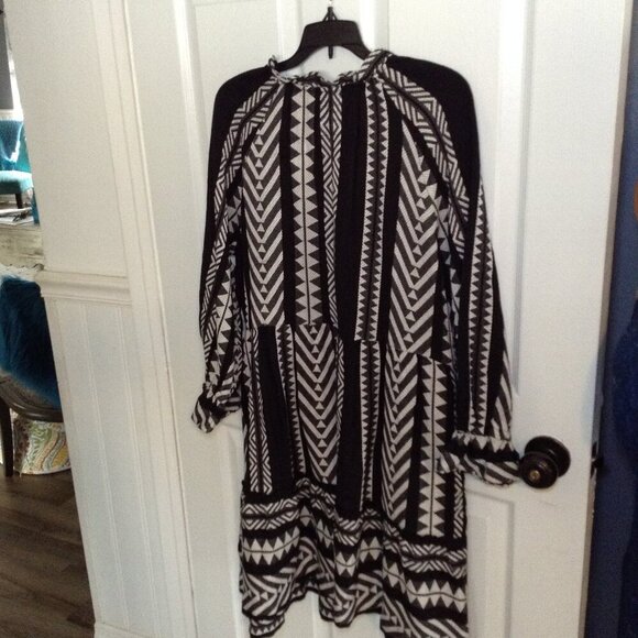 Anthropologie (MAEVE) Dominque "MP" Tribal Tunic Dress; Coachella, Boho, Hippie - Picture 5 of 8